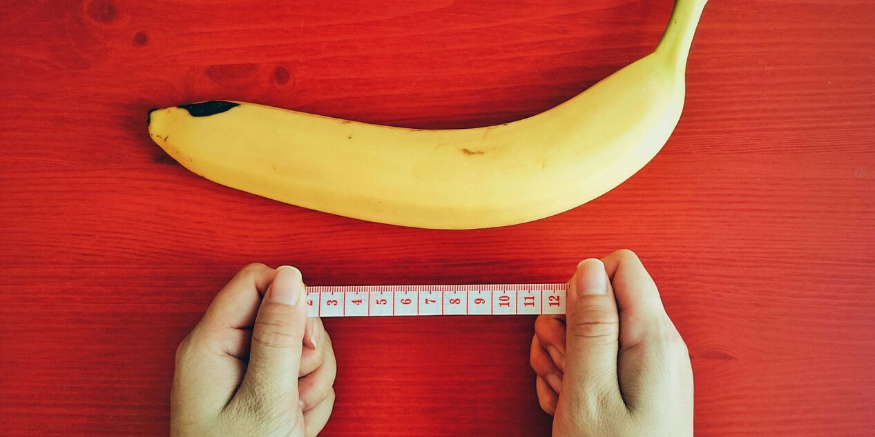 Banaan en centimeter
